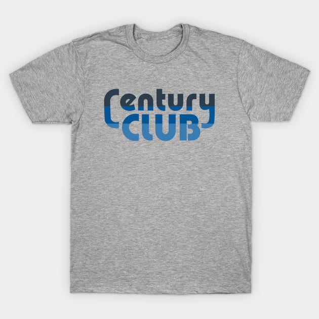 Century Club - Blue T-Shirt by zealology